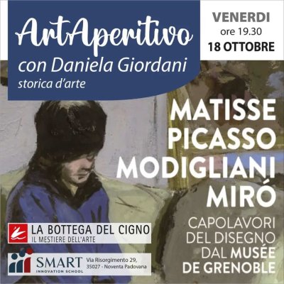 ArtAperitivo_MatissePicassoModiglianiMiro_BottegadelCigno_SMART